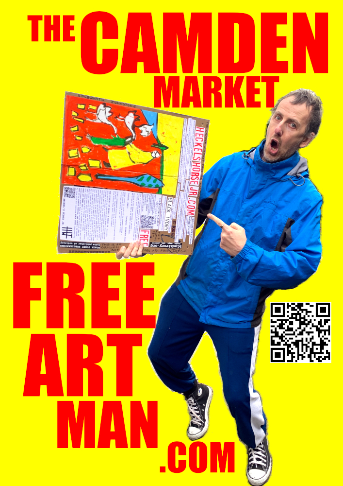 The Camden Market Free Art&nbsp;Man