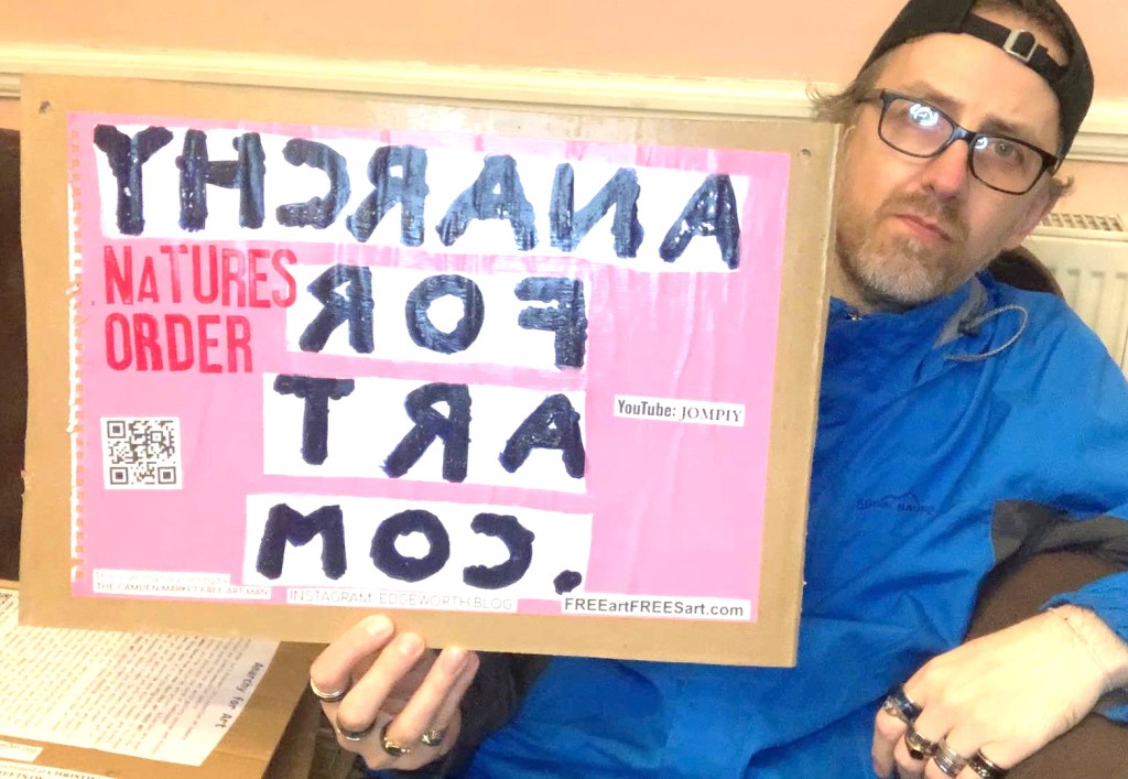 Anarchy for Art A3 Sketchbook&nbsp;Text