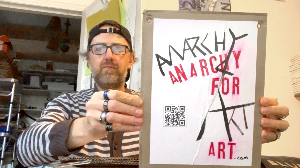 Anarchy for Art A4 Text&nbsp;Paintings