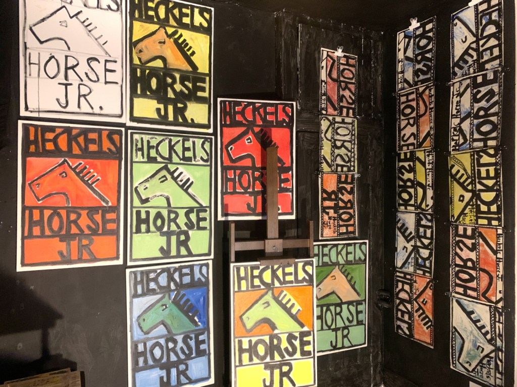 Heckel’s Horse Jr. on Black&nbsp;Exhibition