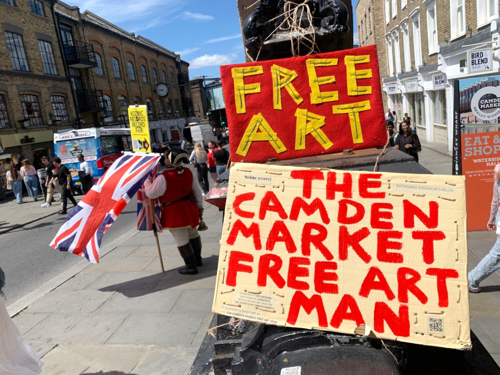 The Camden Market FREE Art Man 13th June&nbsp;2026