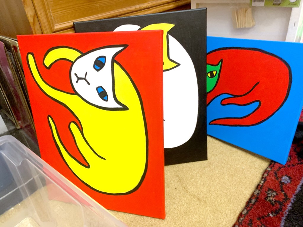 Cat Paintings