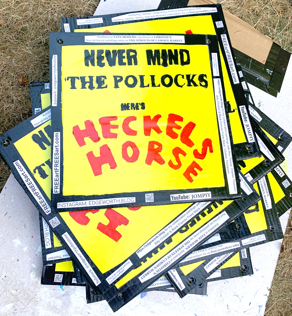 Never Mind the Pollocks Here’s Heckel’s&nbsp;Horse